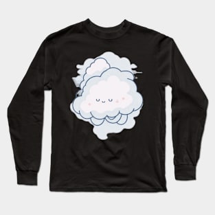 Cute happy cloud Long Sleeve T-Shirt